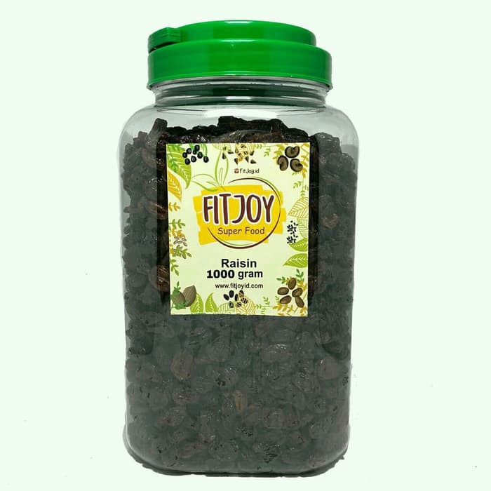 

Seedles Raisin 1Kg (IN JAR )Black Raisin Hitam 1000Gram