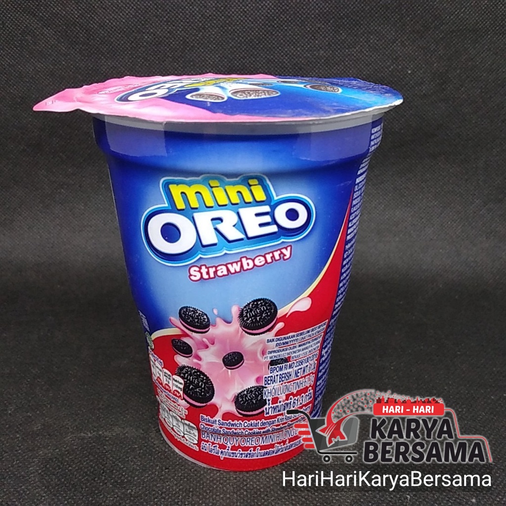 

BISKUIT OREO MINI STRAWBERRY 61.3GR