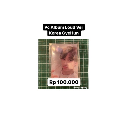 [PO Ready Japan 🇯🇵] PC Album Korea Loud Team Jyp GyeHun