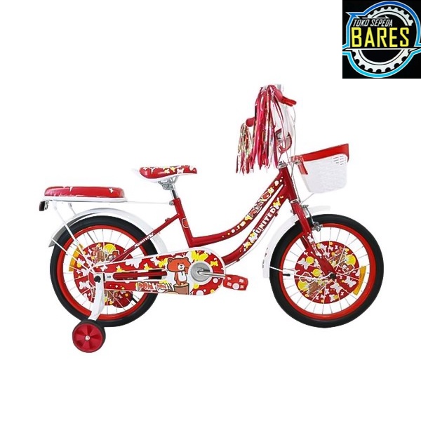 Sepeda Mini Anak 12 / 16 / 18 United Pom Pom