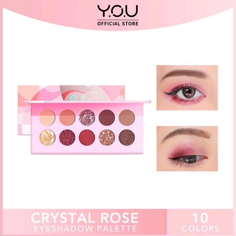 Y.O.U EYESHADOW CRYSTAL ROSE