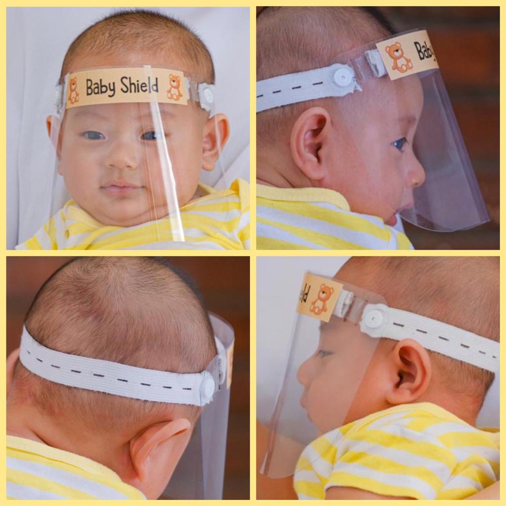 face shield bayi / face shield baby / faceshield bayi / face shield newborn