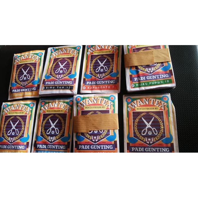 HOT SALE Wantex wenter pewarna jeans baju celana kain Padi Gunting Prakarya