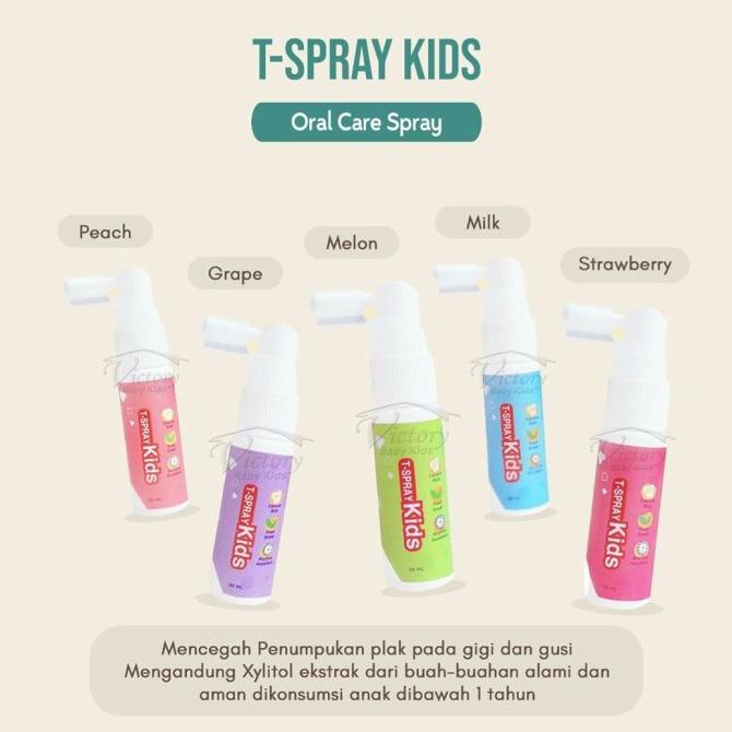 Spray Mulut Bayi/ Anak T-Spray Kids Toothfilm Mouth Spray