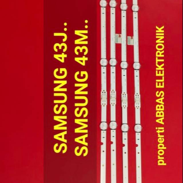 BACKLIGHT SAMSUNG 43J5000 43M5000
