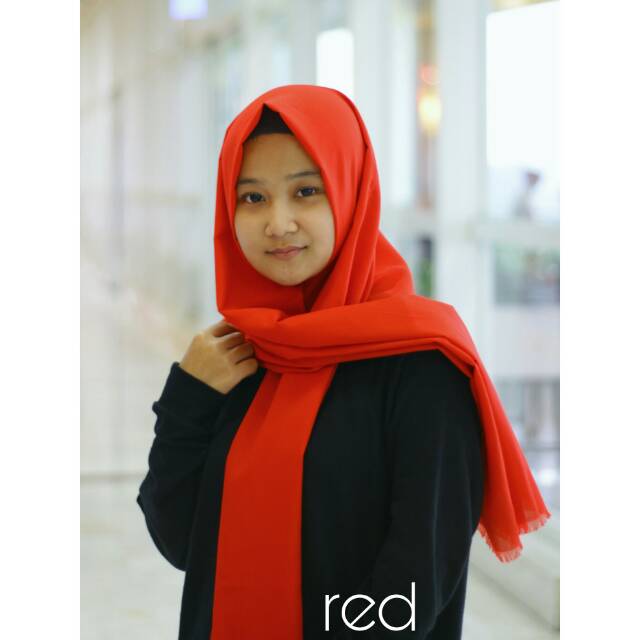 PASHMINA KATUN RAWIS / PASHMINA POLOS / PASMINA RAWIS / PASMINA KATUN / COTTON SCARF