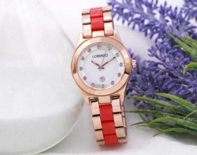 Jam Tangan Wanita Lorenzo Original New