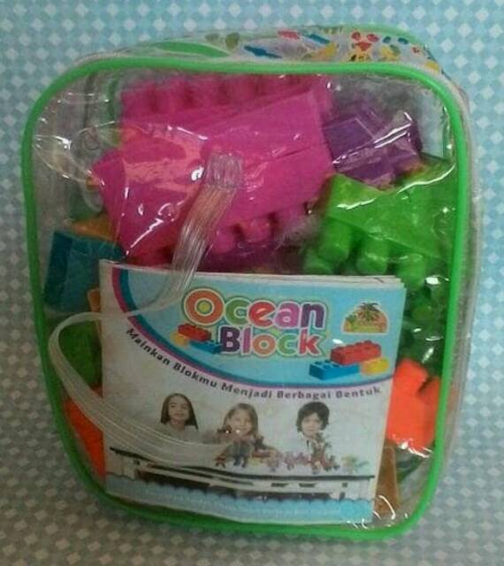 Mainan Anak kreatif block isi 39pcs