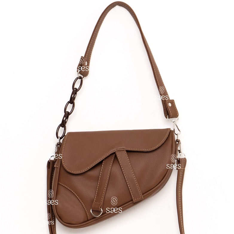 Saes Tas wanita slingbag kulit Saddle Bag shoulder bag multifungsi Tas Awkarin Saes shop 004