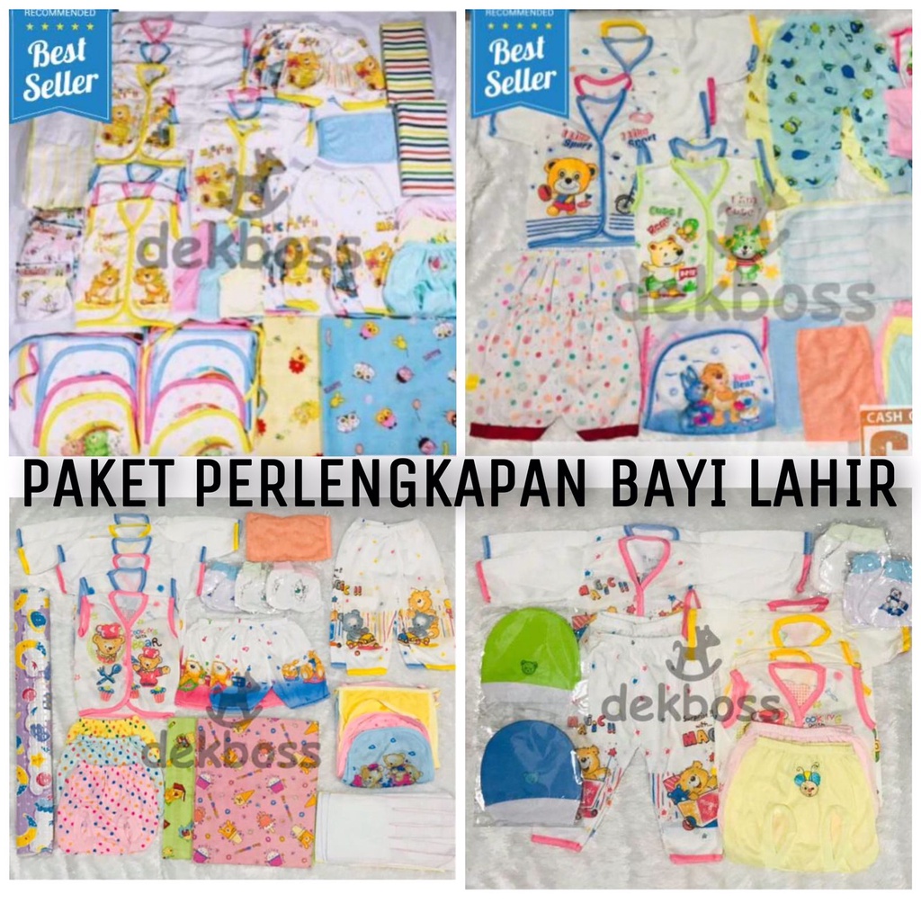 SP1 Perlengkapan Bayi Baru Lahir New Born | Paket Baju Bayi Newborn Baru Lahir sni | Paket Perlengkapan Bayi Baru Lahir Lengkap