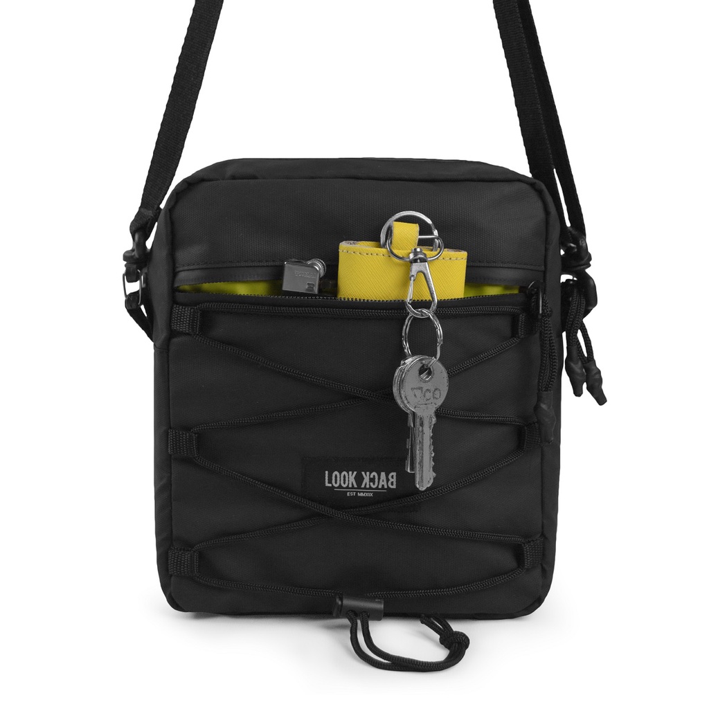 LOOK BACK VOLT Sling Bag Waterproof - Tas Selempang - Hanging wallet Original