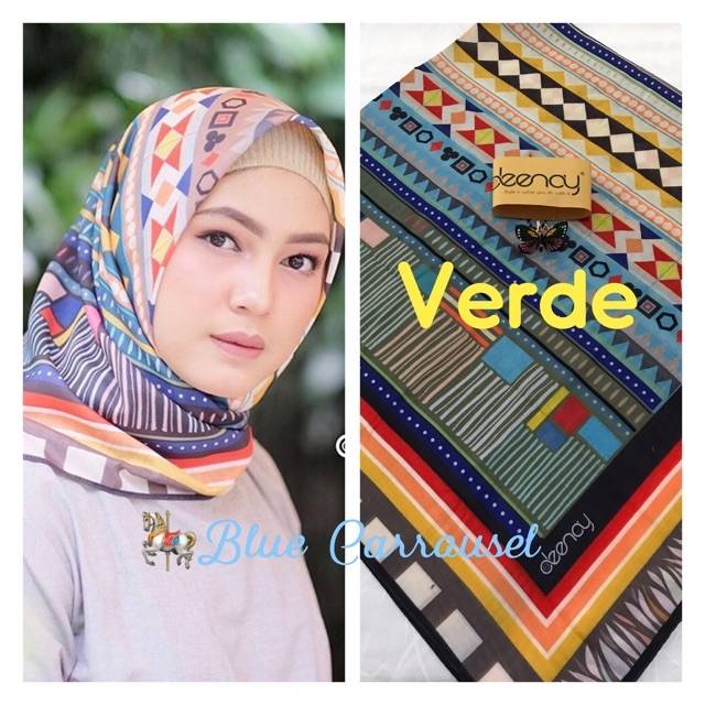 Deenay Voal Scarf Verde ♥️Popular