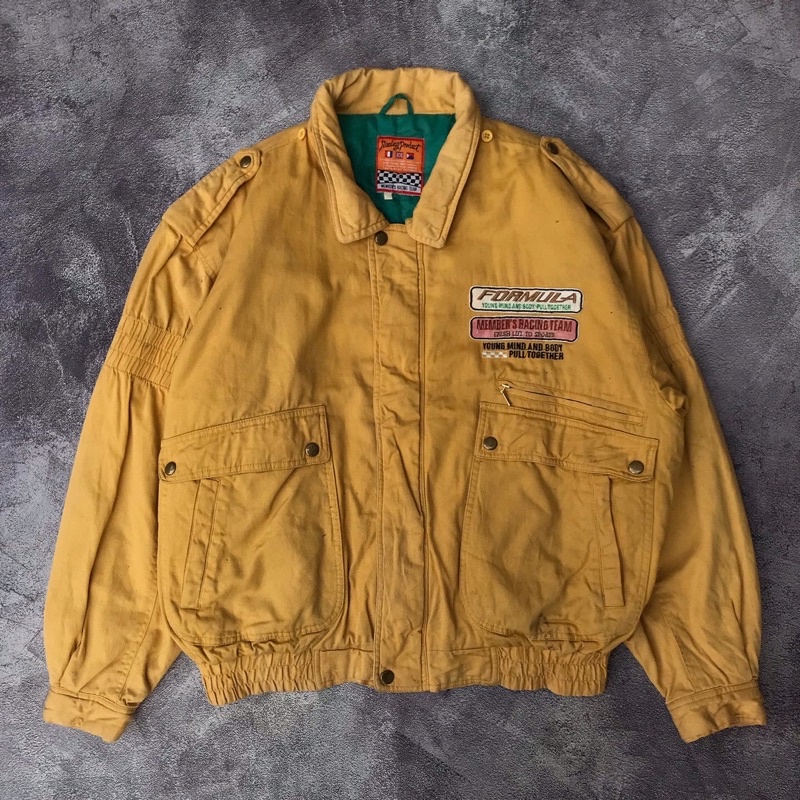 JAKET VINTAGE RACING SECOND