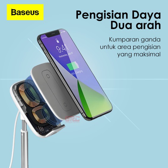 Wireless Charger Baseus Telescopic Phone Holder Bracket Fast Charging