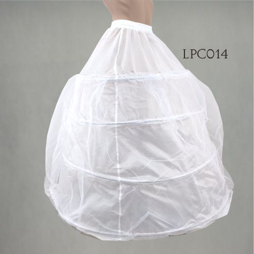 [BISA COD] PENGEMBANG GAUN PENGANTIN ROK PETTICOAT BRIDAL 4 RING LPC014