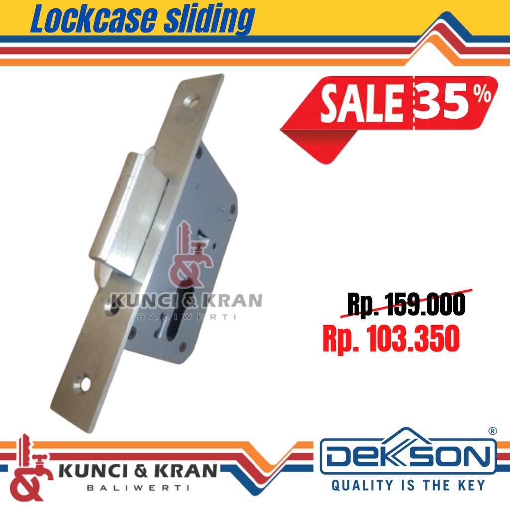 Jual Body Kunci Sliding Dekkson Mts Sld Dl Sss Mortise Lockcase