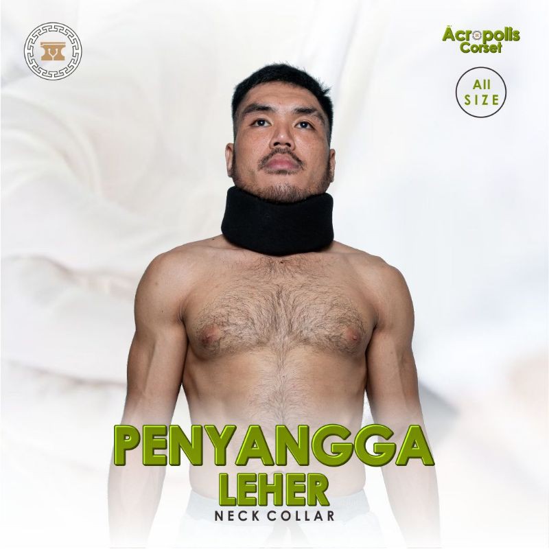 Neck Cervical Collar penyangga leher penahan bantal sakit support penyanggah penahan cidera leher