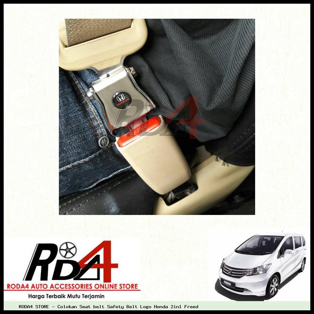 Colokan Seat belt Safety Belt Logo Honda 2in1 Freed