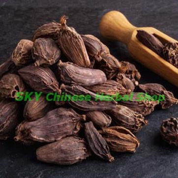 

Produk Unggulan] Black Cardamom Premium / Kapulaga Hitam Impor India / Cao Guo Cardamon