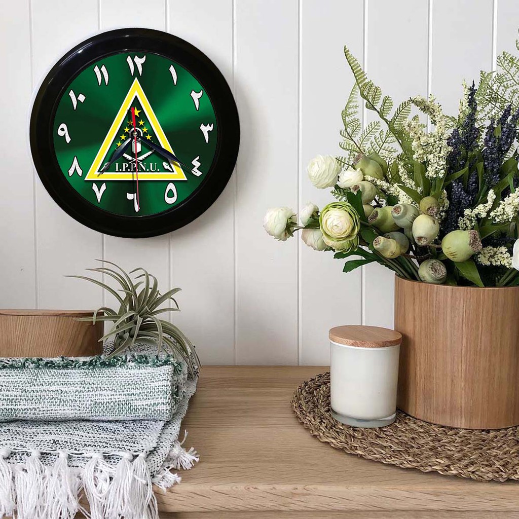 JAM DINDING IPNU ( NU ) 2   (DIAMETER 30CM)