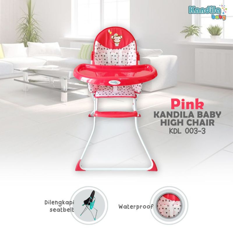 Kandila baby high chair/ kursi makan bayi kdl 003-3