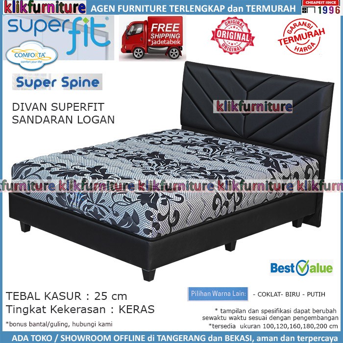 SUPER SPINE Superfit (set 100x200) LOGAN Comforta Springbed