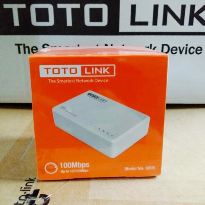 TOTOLINK S505 5-PORT 10/100 MBPS DESKTOP SWITCH