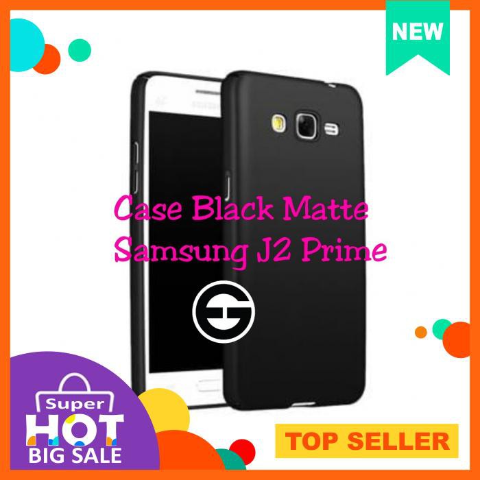 [Casing Hp] Black Matte Case Samsung J2 Prime Slim Matte J2 Prime - Casing & Covers - Soft Case