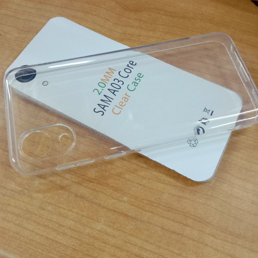 SAMSUNG A23 A13 4G A13 5G A03 A03 CORE M32 A51 A22 4G A22 5G CASE SOFTCASE HD BENING 2.00mm SOFT CLEAR PROTECT CAMERA CASING COVER TRANSPARAN