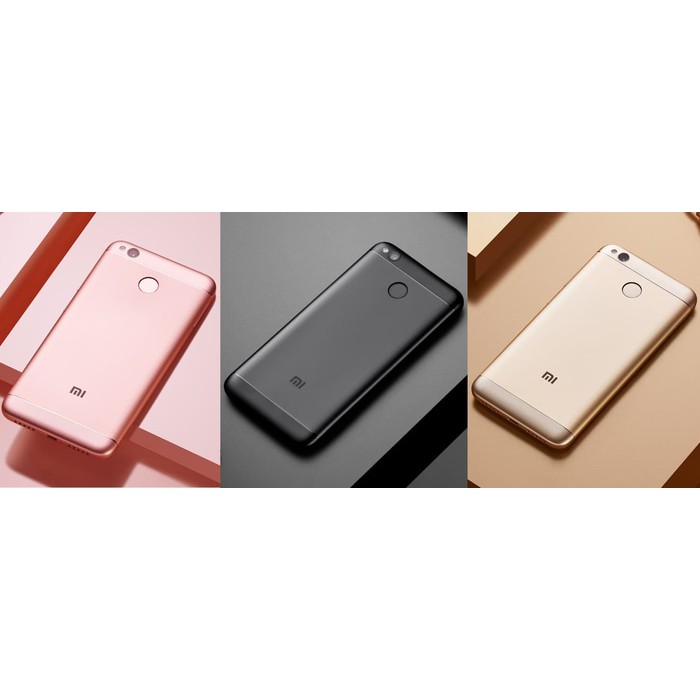 Xiaomi Redmi 4X Smartphone [32 GB/ 3 GB/Garansi Resmi TAM] Black