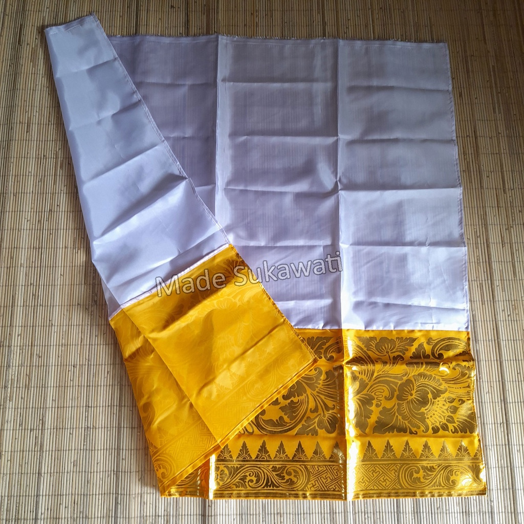 Kain tapih Satin lembaran untuk daleman tari adat bali