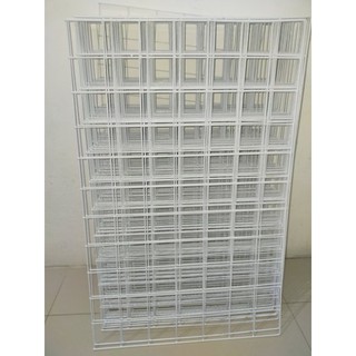 Kawat Ram 95x65 cm Tebal Rak Display Aksesoris Ram Kawat Kawat Ram 95x65 cm Tebal Rak Display Aksesoris Ram Kawat