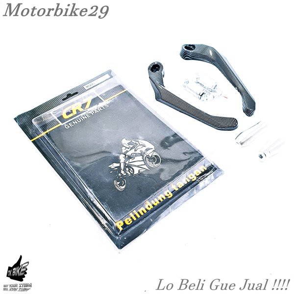 Pro Guard Hand Guard Jalu Stang Carbon Sabit CNC Motor Vixion Sonic Nmax Scoopy Dll Universal