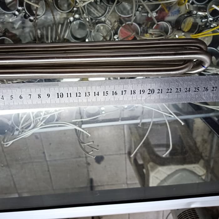 immersion heater / element heater celup 5kw - 380 vac - 26cm