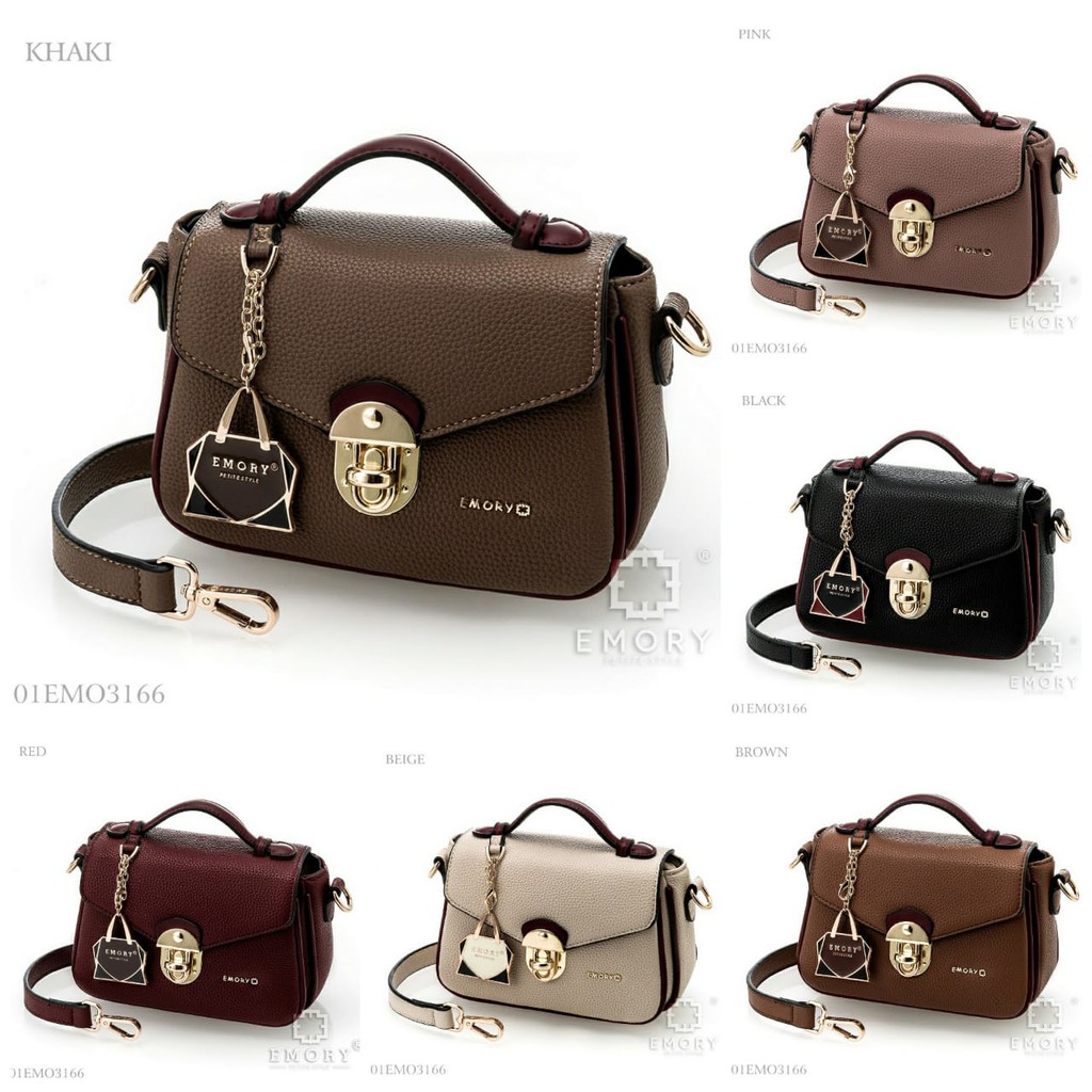 [ EMORY 3166 ] TAS EMORY ORIGINAL VIRONA | TAS SLEMPANG MINI EMORY BAG TERBARU 2020