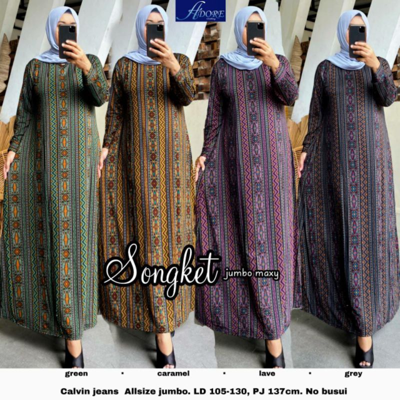 gamis HASNA jumbo maxy BUSUI