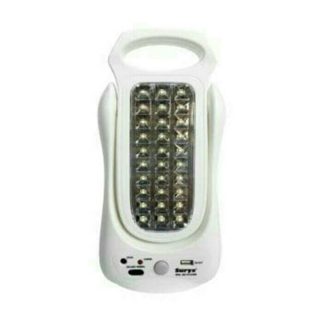 Lampu Emergency Surya SHL 6013 + USB