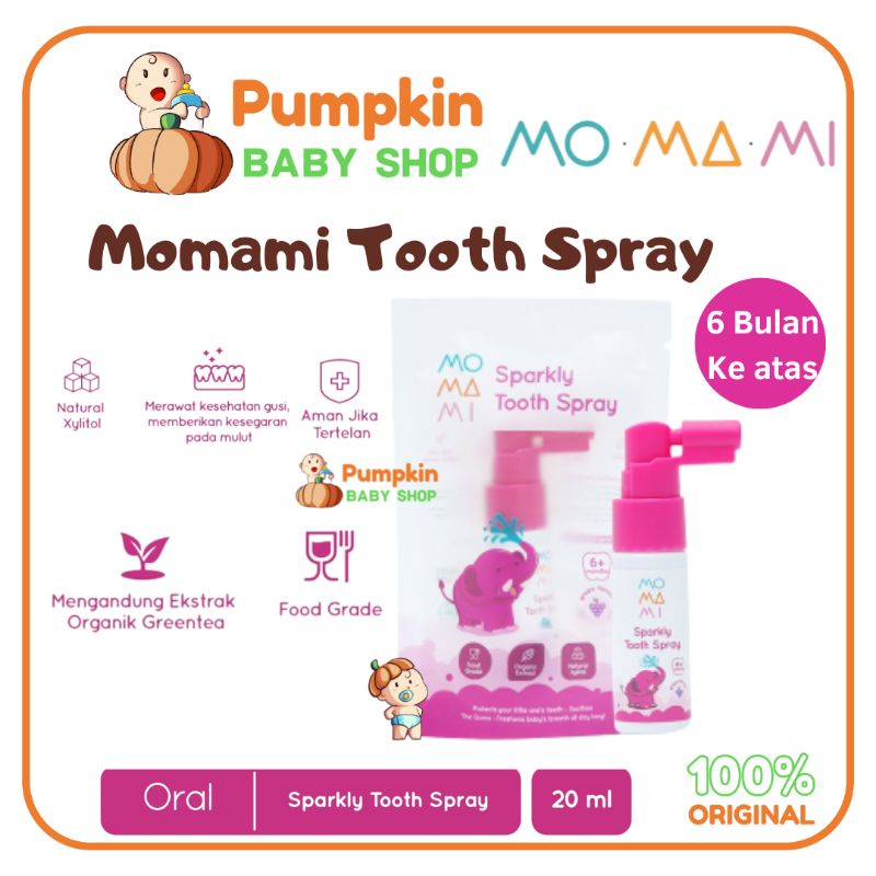 MOMAMI Sparkly Tooth Spray - TSpray Kids Momami