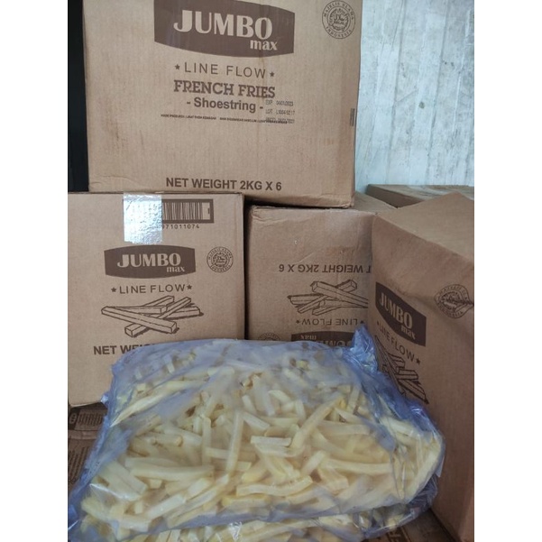 Kentang Goreng Shoestring Jumbo Max 2kg