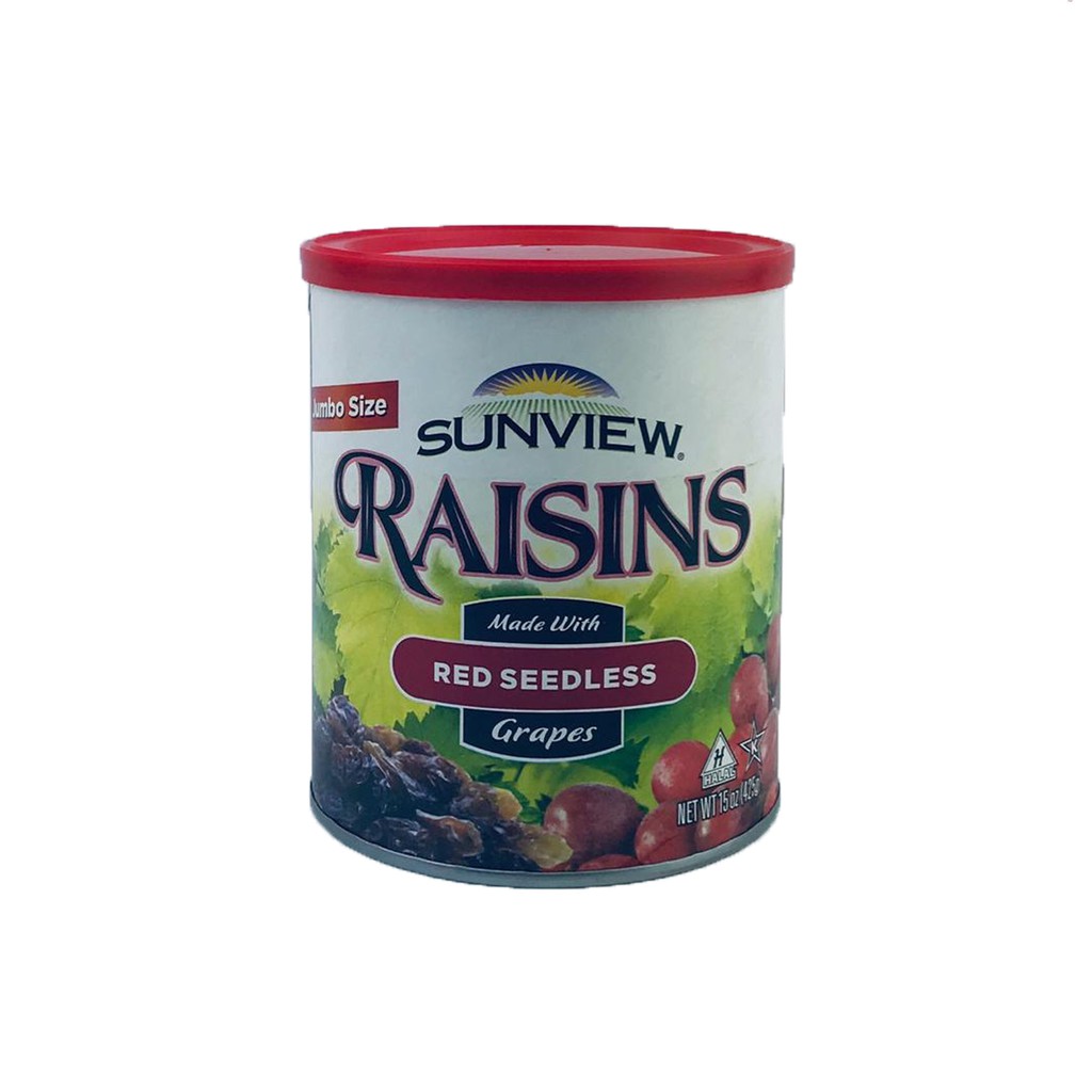 Manisan * Grapes * Sunview Raisins * Red Seedless * Manisan * 425g