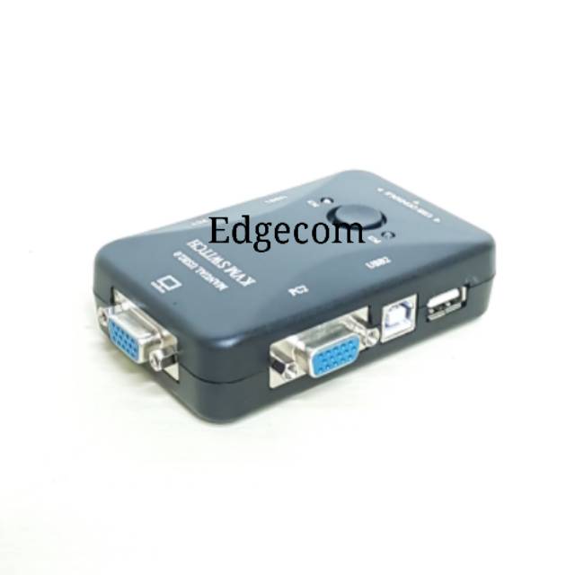 KVM Switch 2 Port USB 2.0