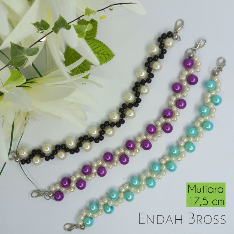 Konektor Masker Mutiara Hijab/Konektor Hijab