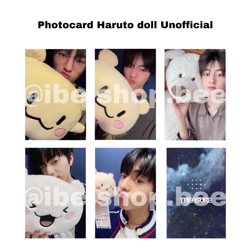 Photocard Haruto Doll Treasure Unofficial
