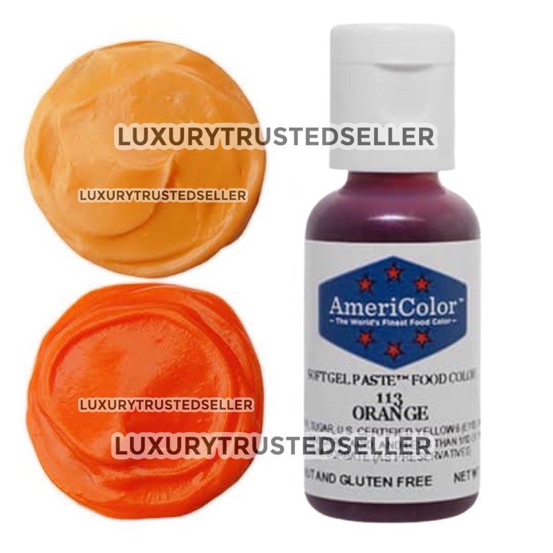 

AMERICOLOR SOFTGEL PASTE ORANGE 0,75 OZ