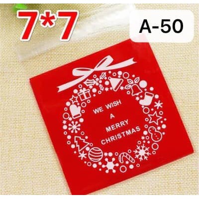 

bungkus kue cake permen kado COOKIES BAG / PLASTIK COOKIES 7x10 A-50