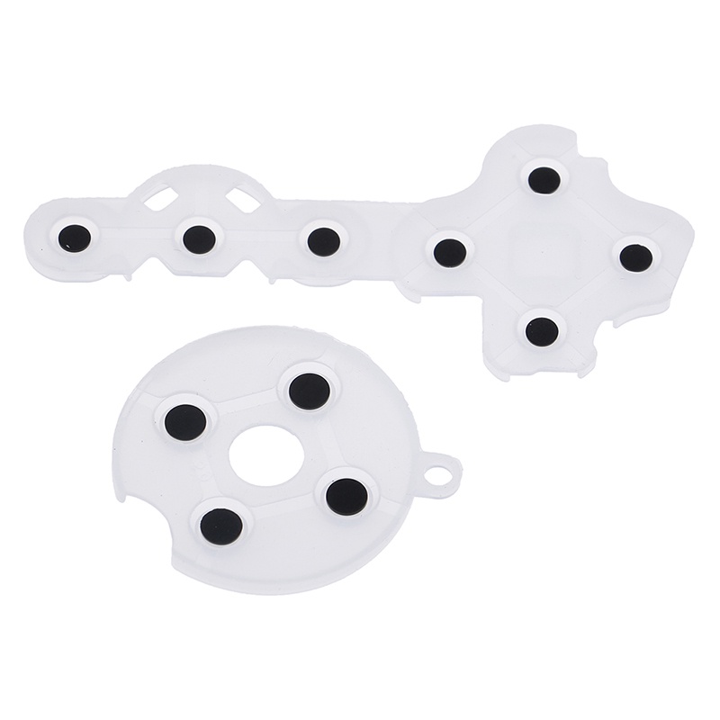 {LUCKID}2pcs/set Transparent controller conductive rubber pad contact pad for XBOX360