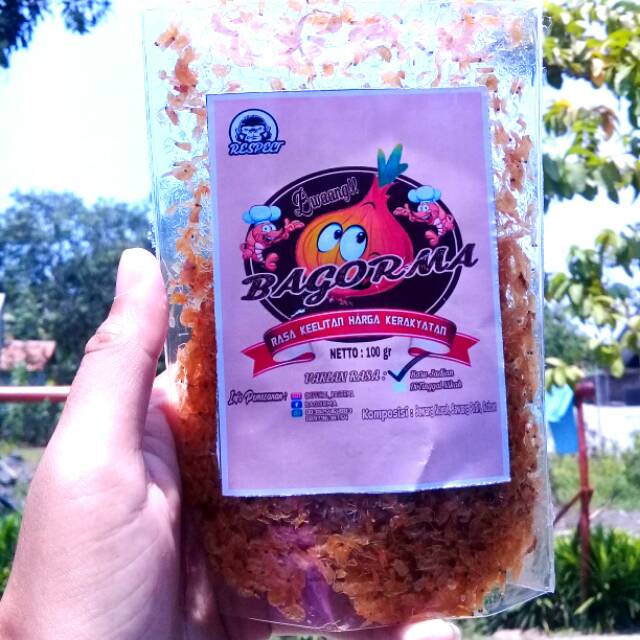 

Bagorma (Bawang goreng rebon manjah)