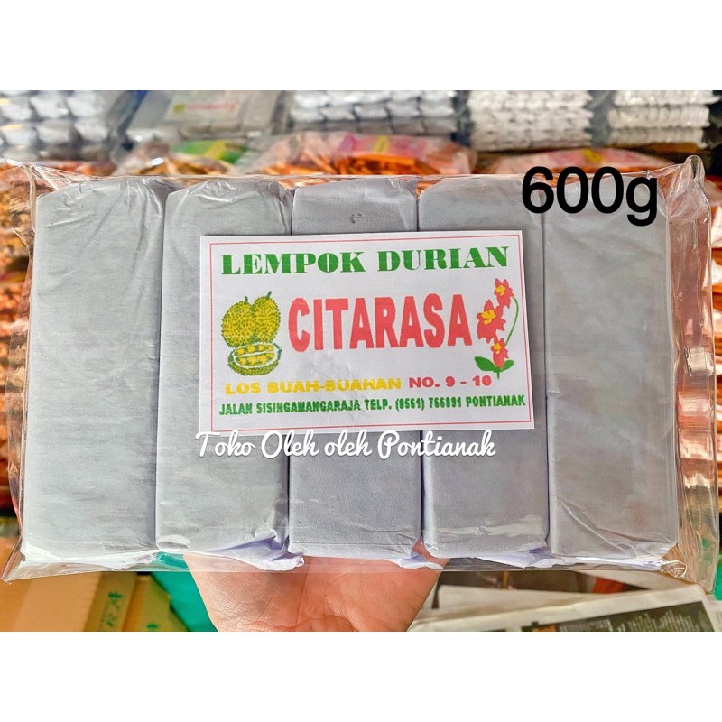 

Dodol Durian 400g CITA RASA/ Lempok Durian/ Spesial Oleh oleh Khas Pontianak