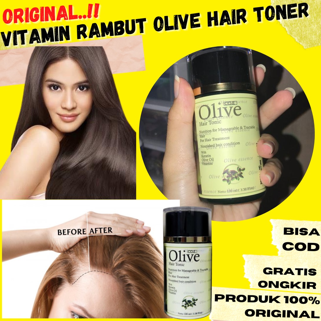 [COD] MANJUR SYB OLIVE / OLIV HAIR TONIC ~ 100ML / ORIGINAL & BPOM