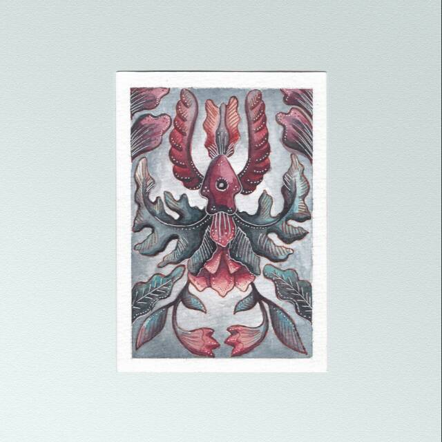 

Postcard/Kartu Pos Batik ( by Lemon Blu )
